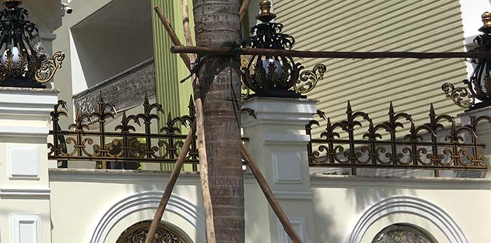 Mẫu chông hàng rào nhôm đúc chống trộm